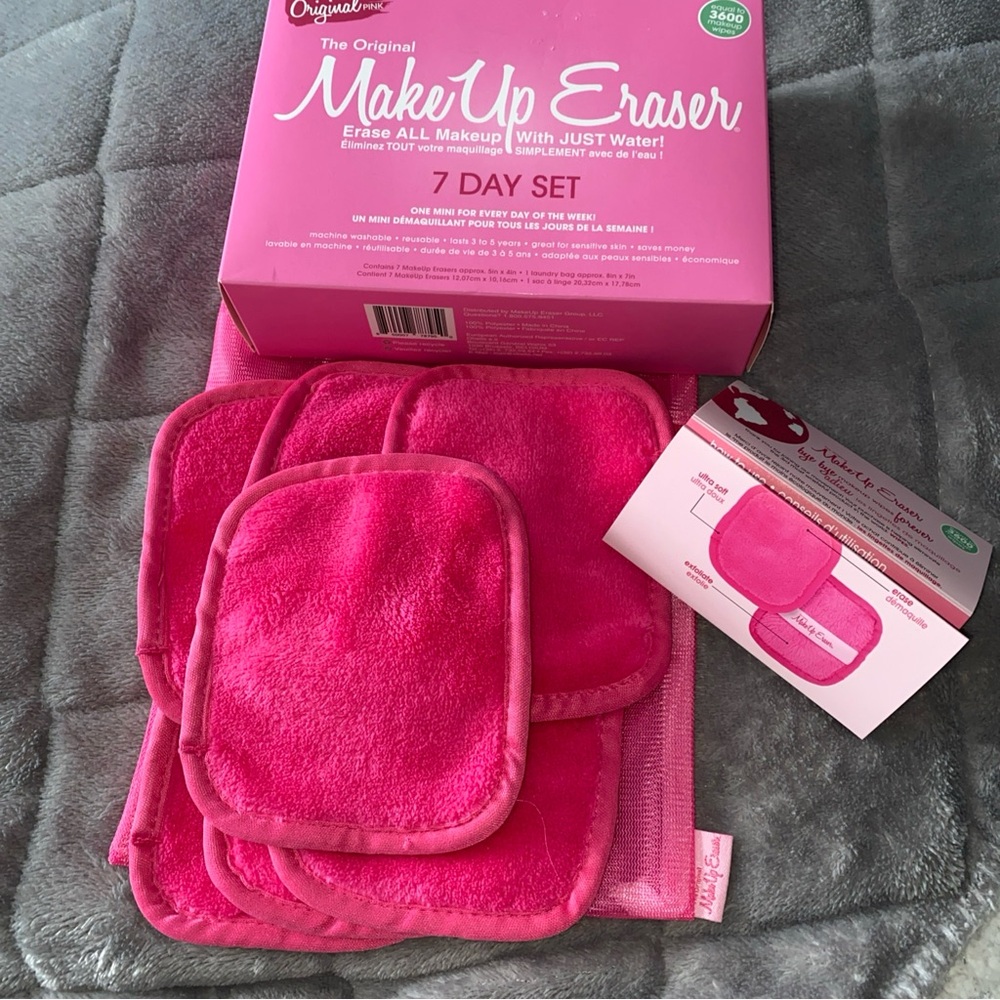 MakeUp Eraser‎ 7 Day Set - Pink